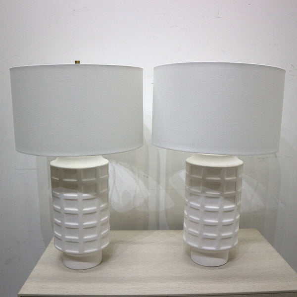 Pair Uttermost Window Table Lamps