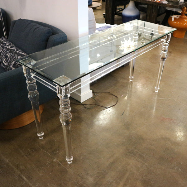 Elk Home Jacobs Acrylic Console Table