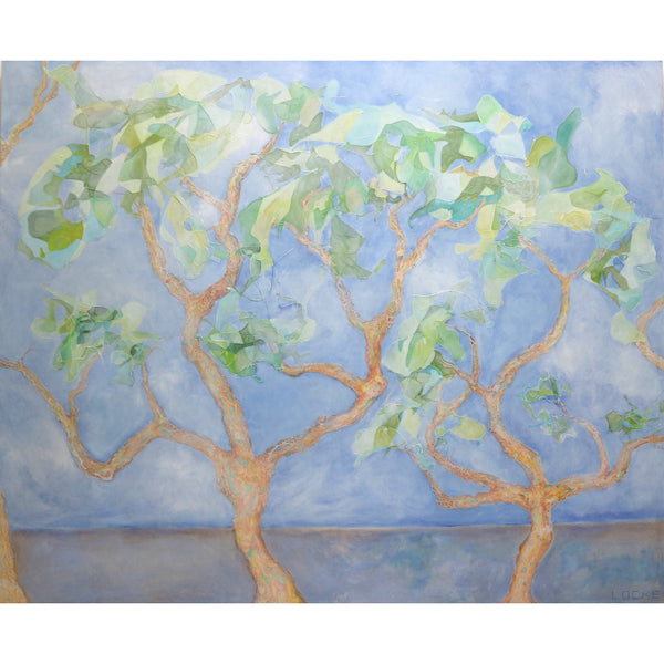 “Untitled” by Locke Acrylic on Canvas