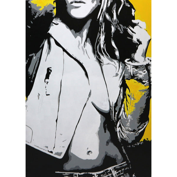 “Untitled” by Brad Jensen Acrylic on Board