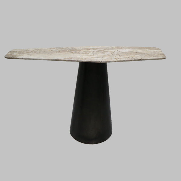 Uttermost Fossilized Stone Top Console