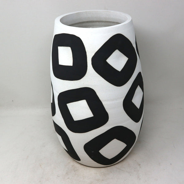 Black & White Ceramic Vase