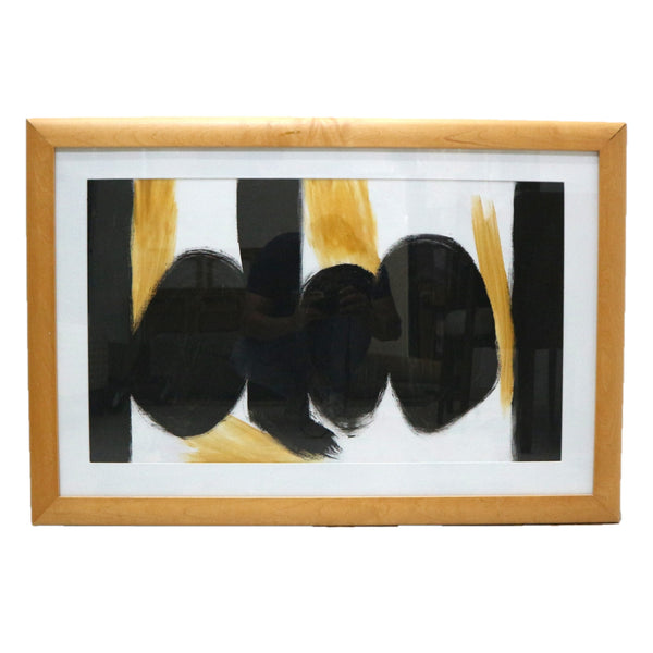 “Weight Lifter” Framed Original Acrylic on Canvas