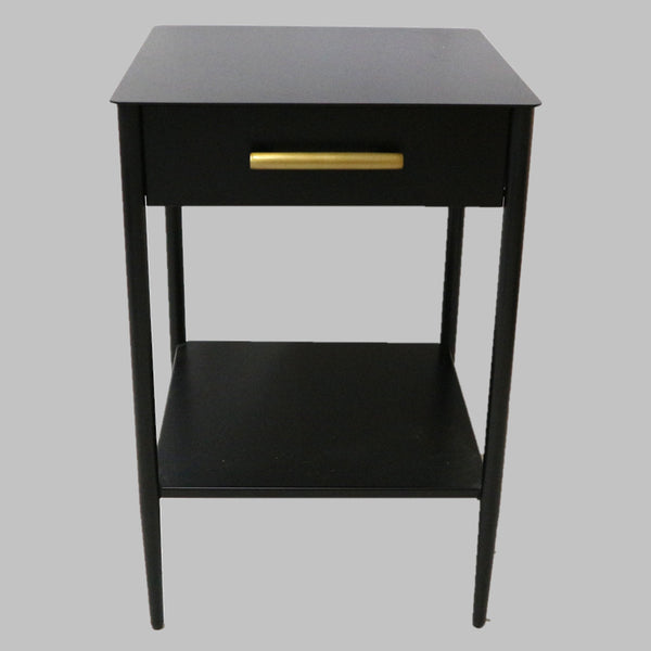 Pair of Williams Sonoma Metal Nightstands