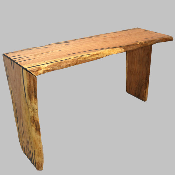 White Oak Live Edge Console