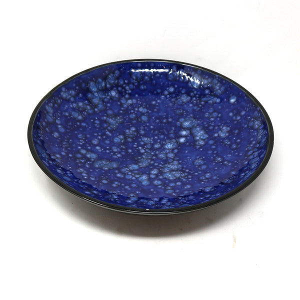 Blue Ceramic Bowl -Stamped