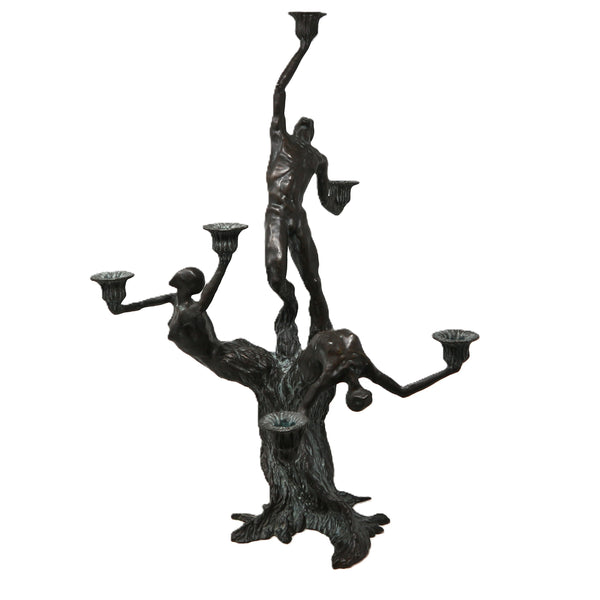 Bronze Mandelabra 6-Candle #319