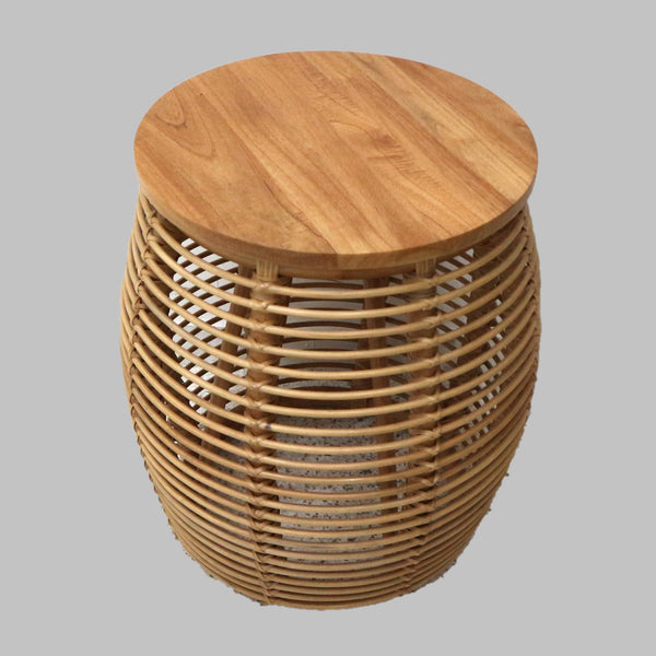 Iris Rattan Side Table