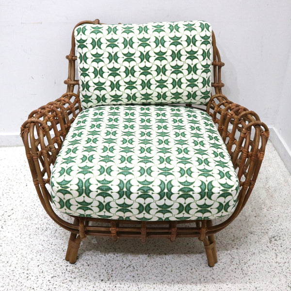 West Elm Savannah Rattan Chair