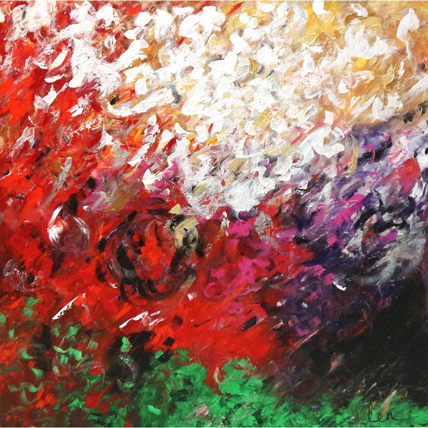 “Light Series: Morning Light” by Len Acrylic on Canvas