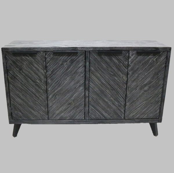 Charcoal Gray Wood Buffet