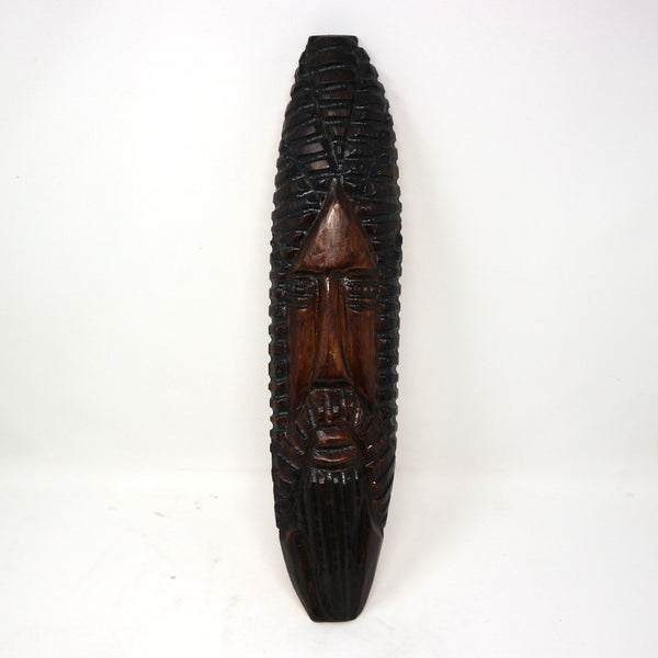 Folk Art Wood Carved Mask