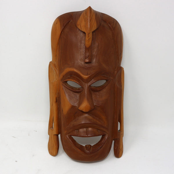 Laughing Face Carved Mask