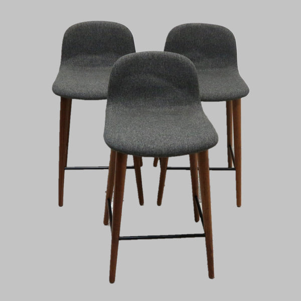 Set of 3 Jobs Bacco Counter Stools -Italy