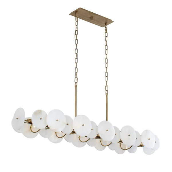 Varaluz Cosmos Linear Alabaster Chandelier