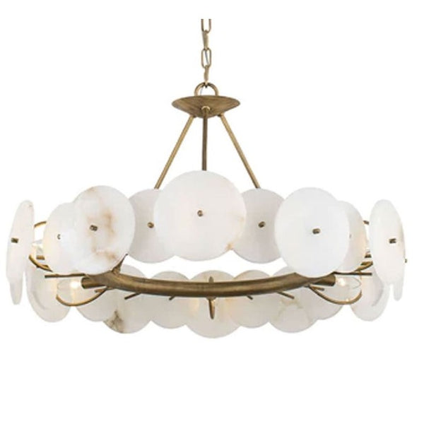 Varaluz Cosmos Round Gold Chandelier