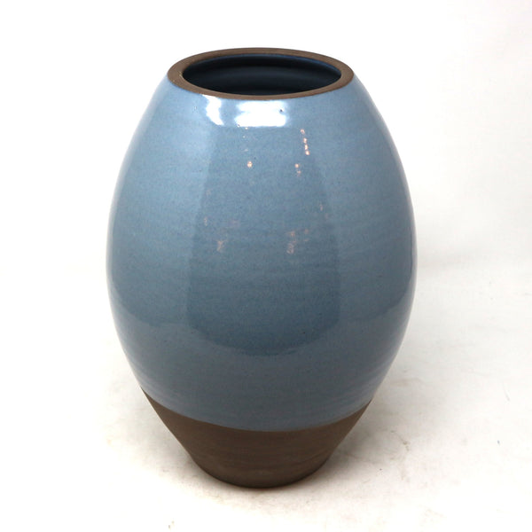 Handmade Glazed Cebolla Pottery Vase -Czech