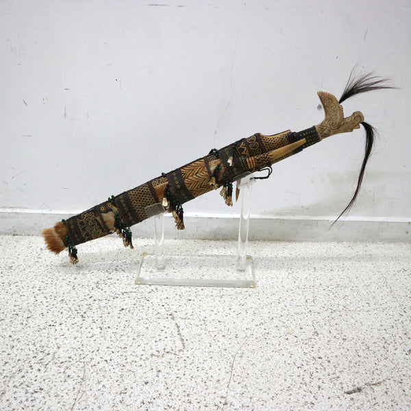 Mandau Sword on Acrylic Stand