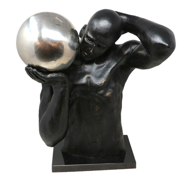 Global Views Modern Man Atlas Sculpture