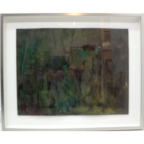 Framed Watercolor Original Art by Steven L. Sles