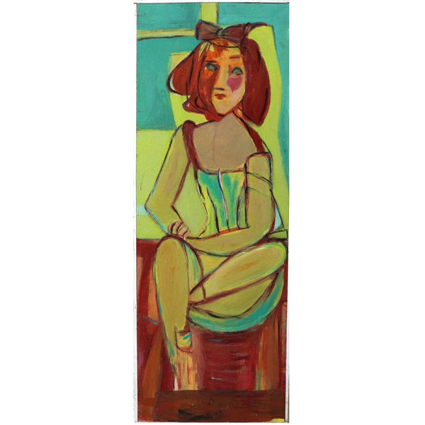 “Untitled” by Irma Ramirez Acrylic on Board