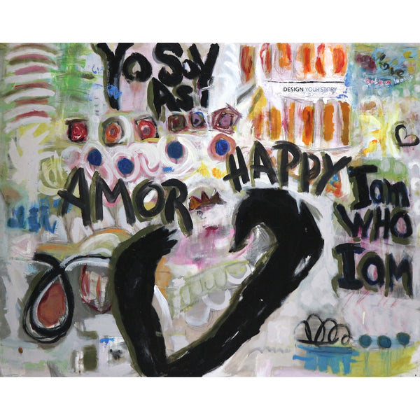 “Yo Soy AsiI” by Irma Ramirez Acrylic on Canvas