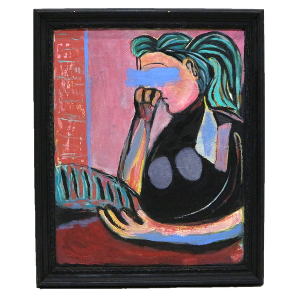 “Censored” by Irma Ramirez Acrylic on Canvas