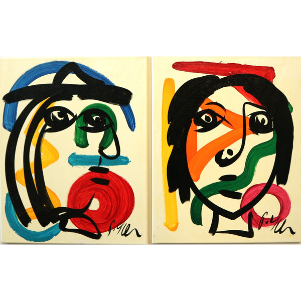“Untitled” by Peter Keil Acrylic on Canvas