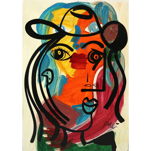 “Untitled” by Peter Keil Acrylic on Canvas