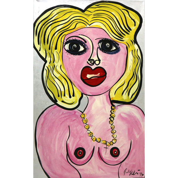 “Untitled” by Peter Keil Acrylic on Canvas