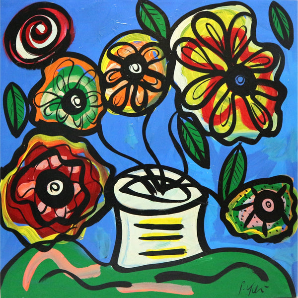 “Untitled” by Peter Keil Acrylic on Canvas