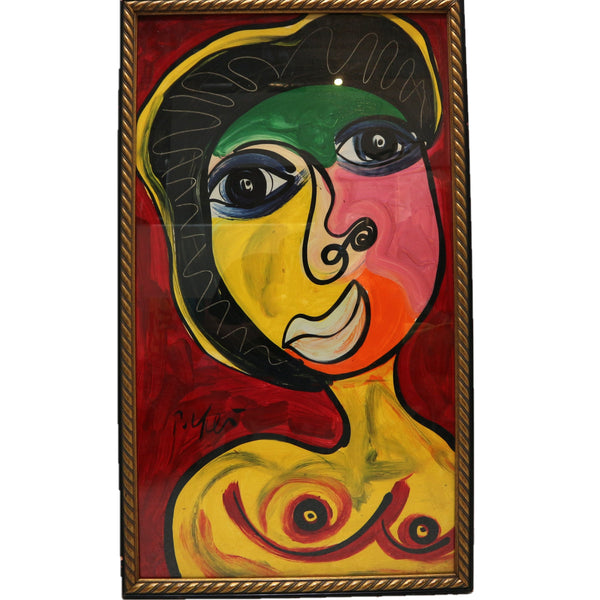 “Untitled” by Peter Keil Acrylic on Canvas
