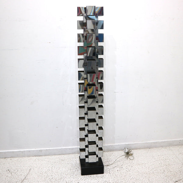 MCM Curtis Jere Skyscraper Floor Lamp