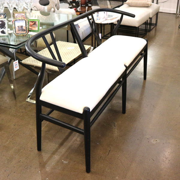 Acacia Home Wood Framed Bench