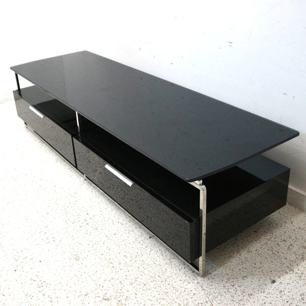 Black Lacquer Entertainment Console