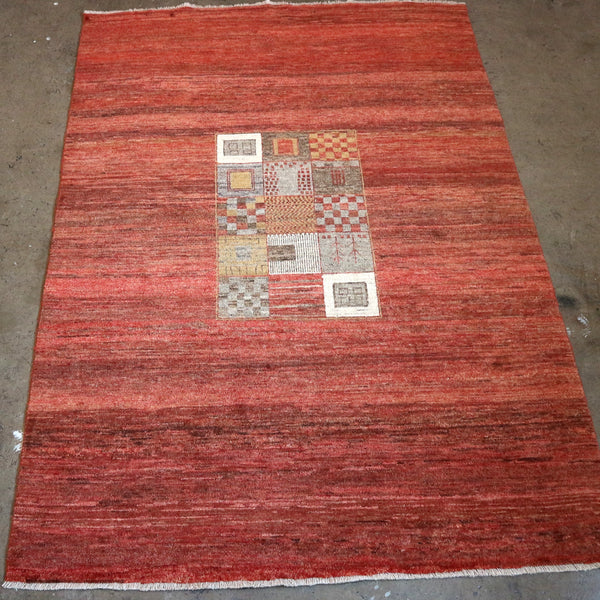 Red Iranian Carpet Area Rug