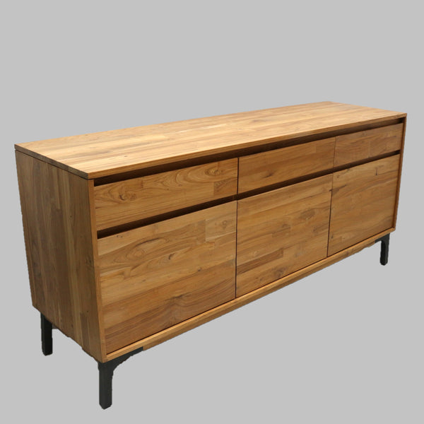 Crate & Barrel Lakin Teak Credenza (2-Available)