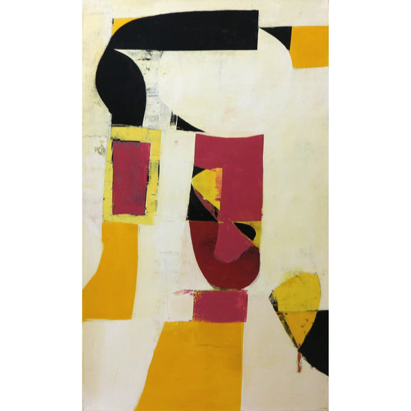 “Pink Breakfast” by Keiko Gonzalez Acrylic on Canvas