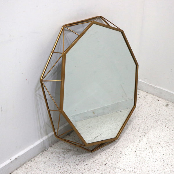 Uttermost Gold Mekhi Octagonal Mirror