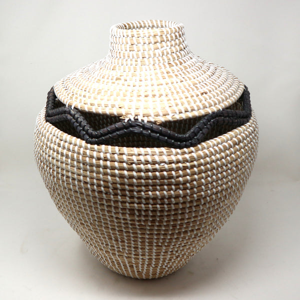 Woven Urn Basket