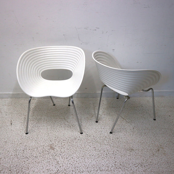Pair of Vitra Tom Vac Arand Chairs