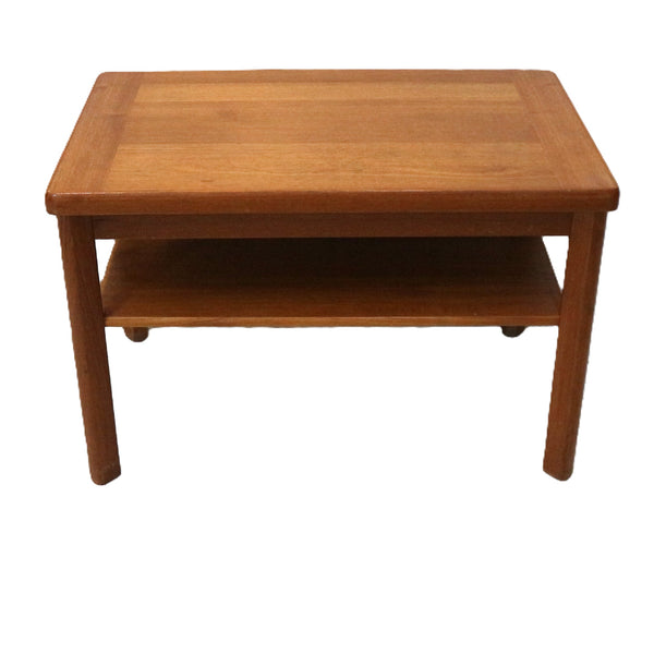 Danish Modern Teak Side Table by Toften
