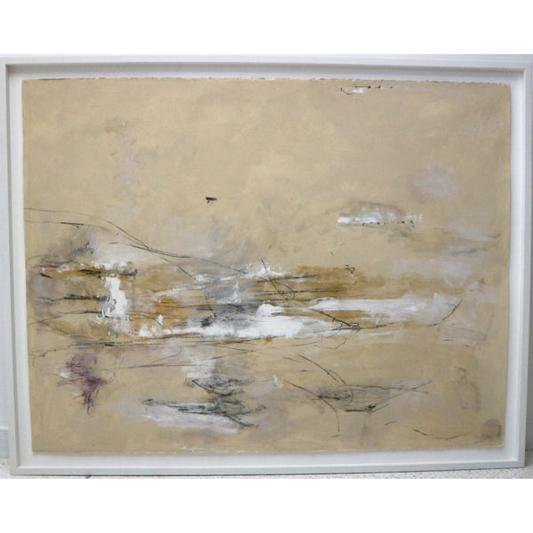 “Topanga 5” by Terrell James Framed Mixed Media on Paper-1997