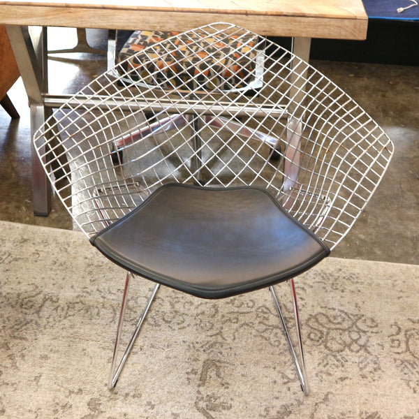Pair of Bertoia Diamond Chairs
