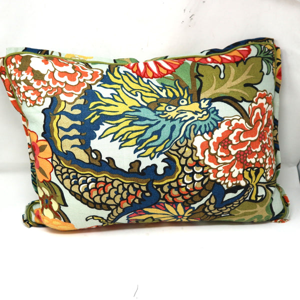 Schumacher Chiang Mai Dragon Pillow (4-Available)