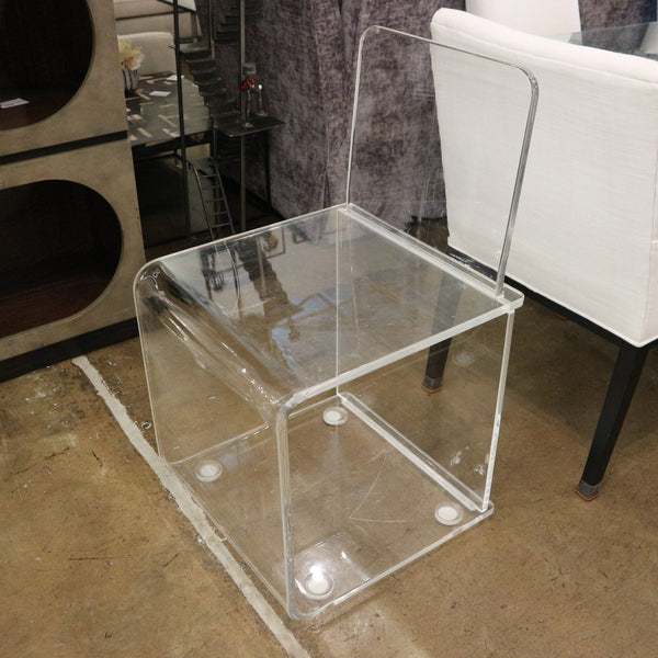 Acrylic Chair “As Is”