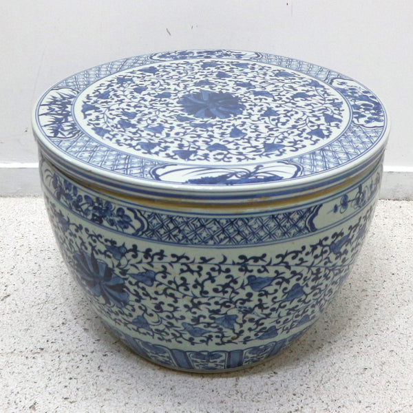 Blue & White Porcelain Table (2-Available)
