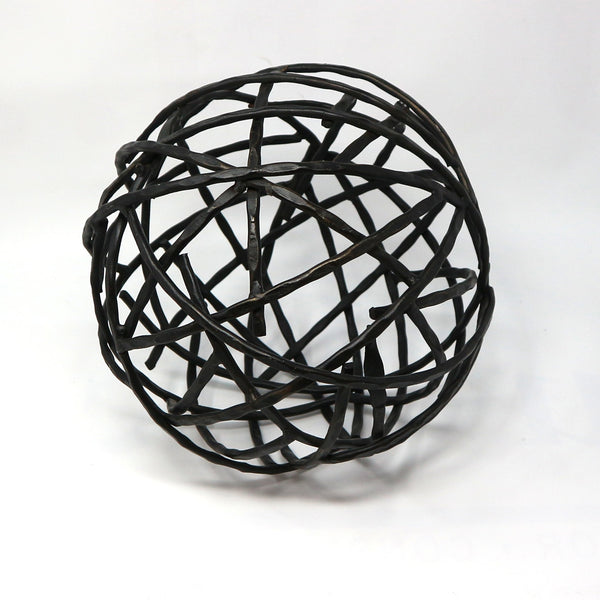 Global Views Lg Twig Ball Sculpture