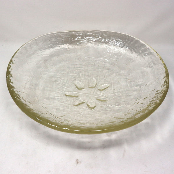 Vintage Crystal Art Bowl