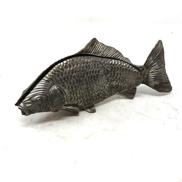 Silver Plated Fish Napkin Holder